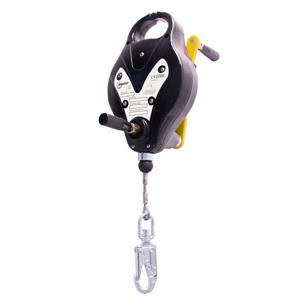 15m Fall Arrest Block with Recovery Winch Handle